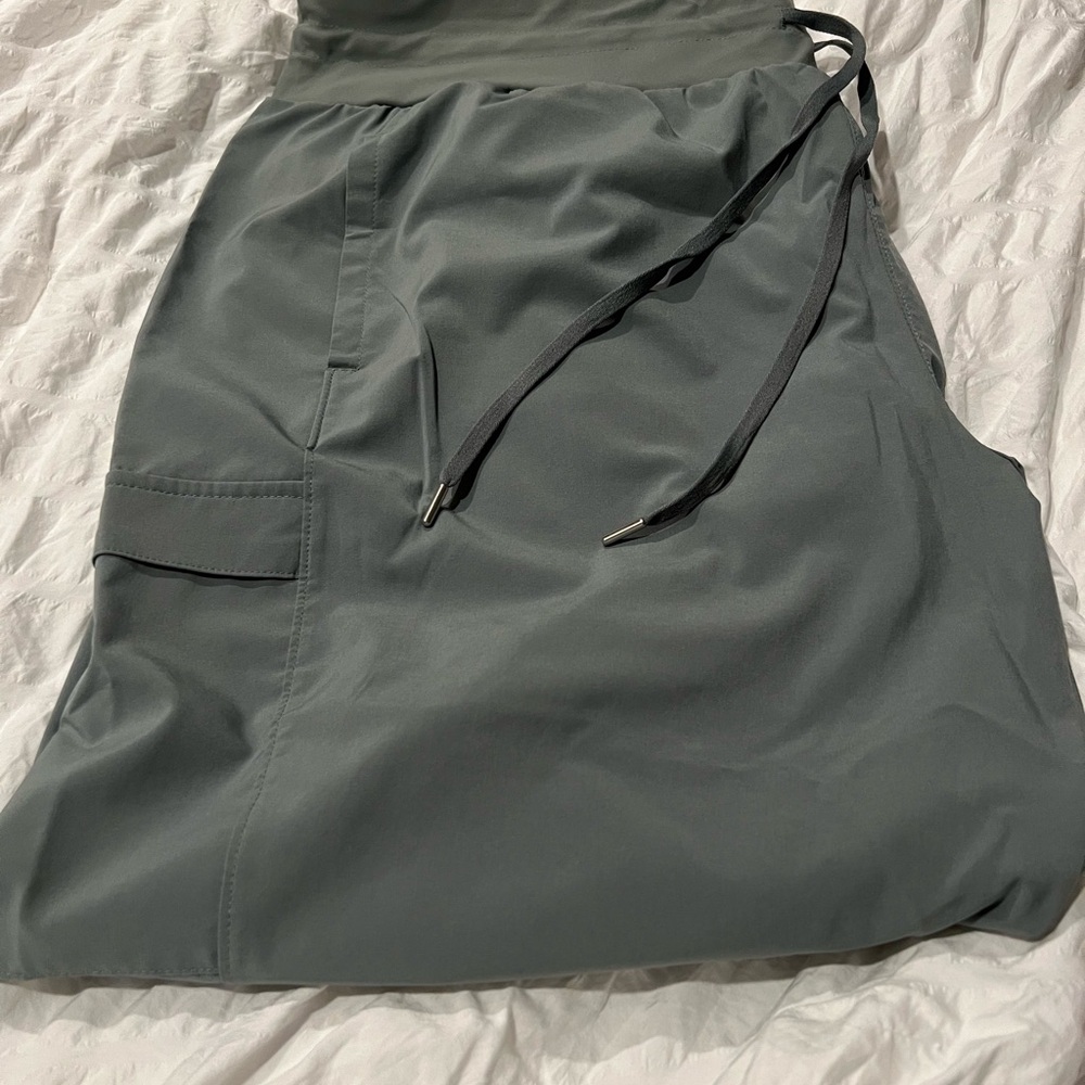 CALIA by Carrie Underwood Blue Gray Drawstring Joggers